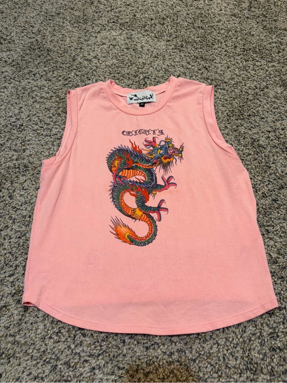 O-Mighty Dragon Graphic tank